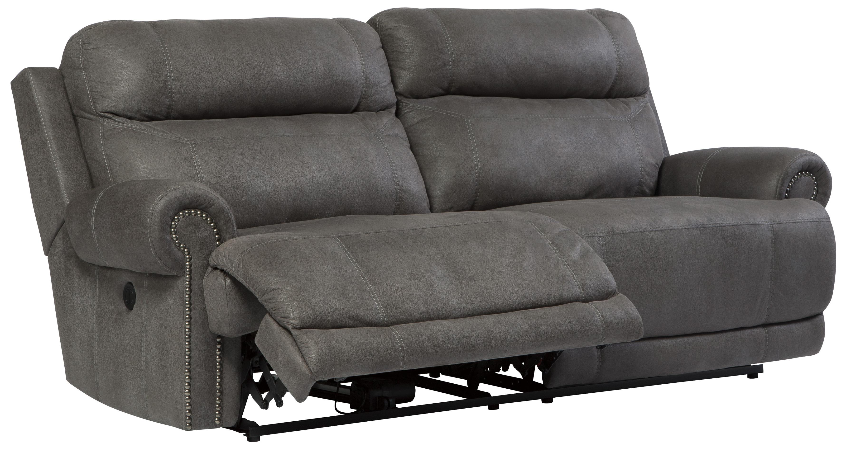 Ashley Signature Design Austere Gray 3840147 2 Seat Reclining Power